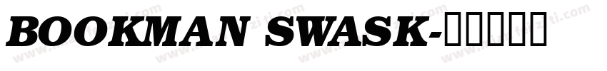 BOOKMAN SWASK字体转换